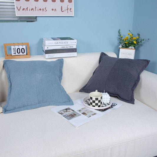 MODERN MINIMALIST WIND LAMP CORE VELVET PILLOWCASE