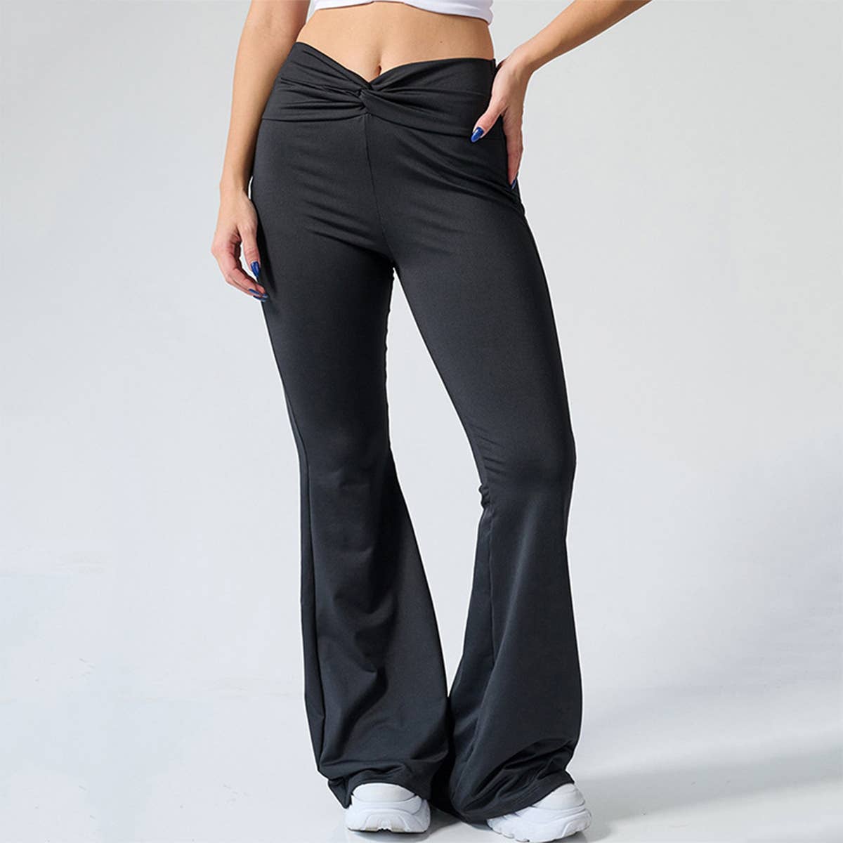 FASHION SPORTS HIGH-WAISTED LONG CASUAL PANTS