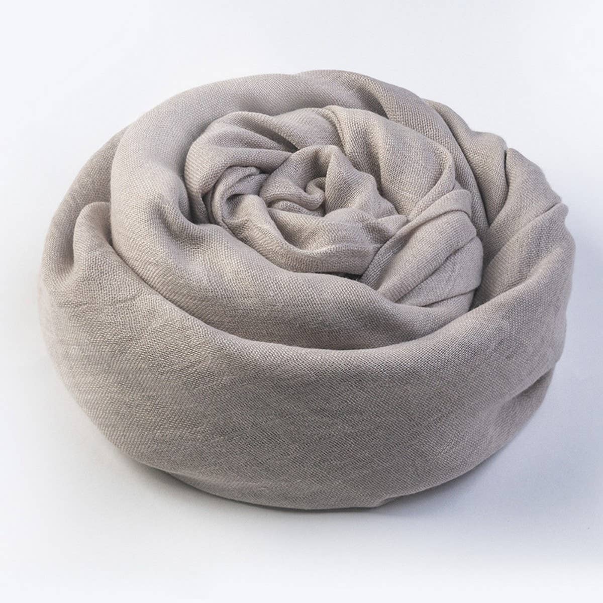 Solid Cotton Linen Scarf for Women Summer Sun Prot_CWASC1451
