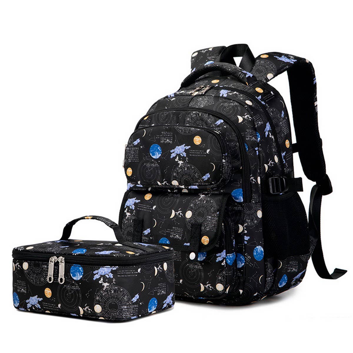 Backpacks for School, Space Print Lightweight Bag_CWAB5461