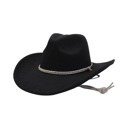 Unisex  Cowboy Fedora Hat Ethnic Style_CWAH04429
