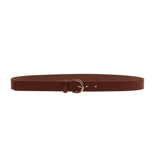 Pu lychee stitch buckle simple and versatile belt