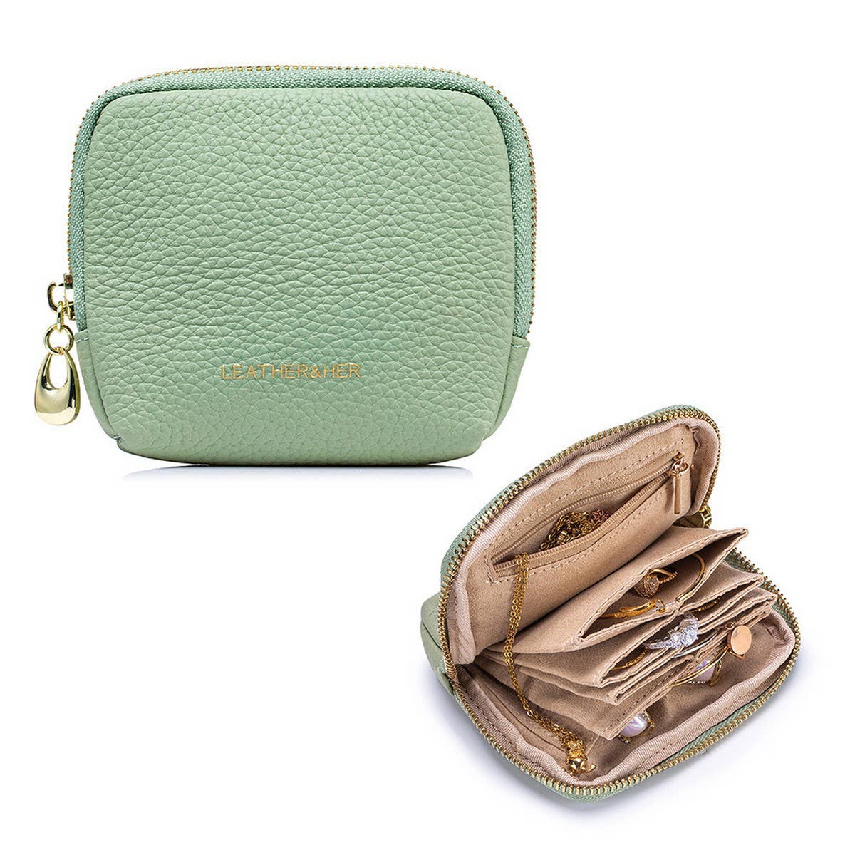 Portable Leather Jewelry Box for Women_CUAB00362