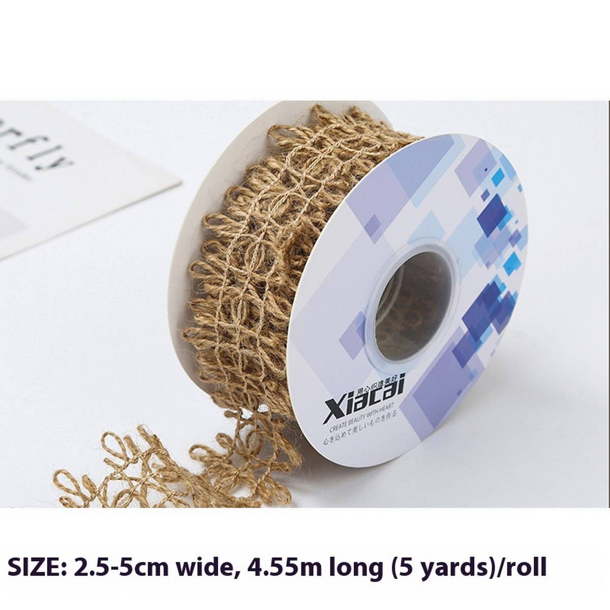 HEMP ROPE LACE DIY FABRIC DECORATIVE RIBBON