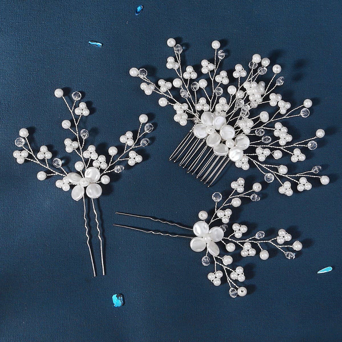 HANDMADE U-SHAPED BRIDAL HAIR ACCESSORIES