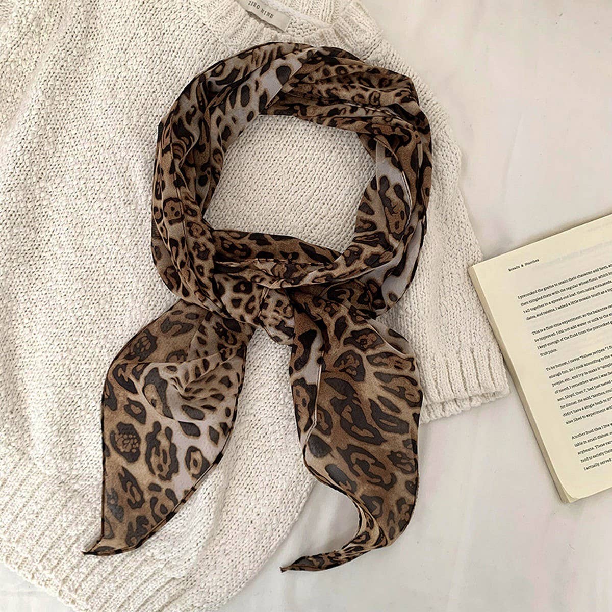 Chiffon Scarf-Versatile Neck Wrap & Hair Accessory