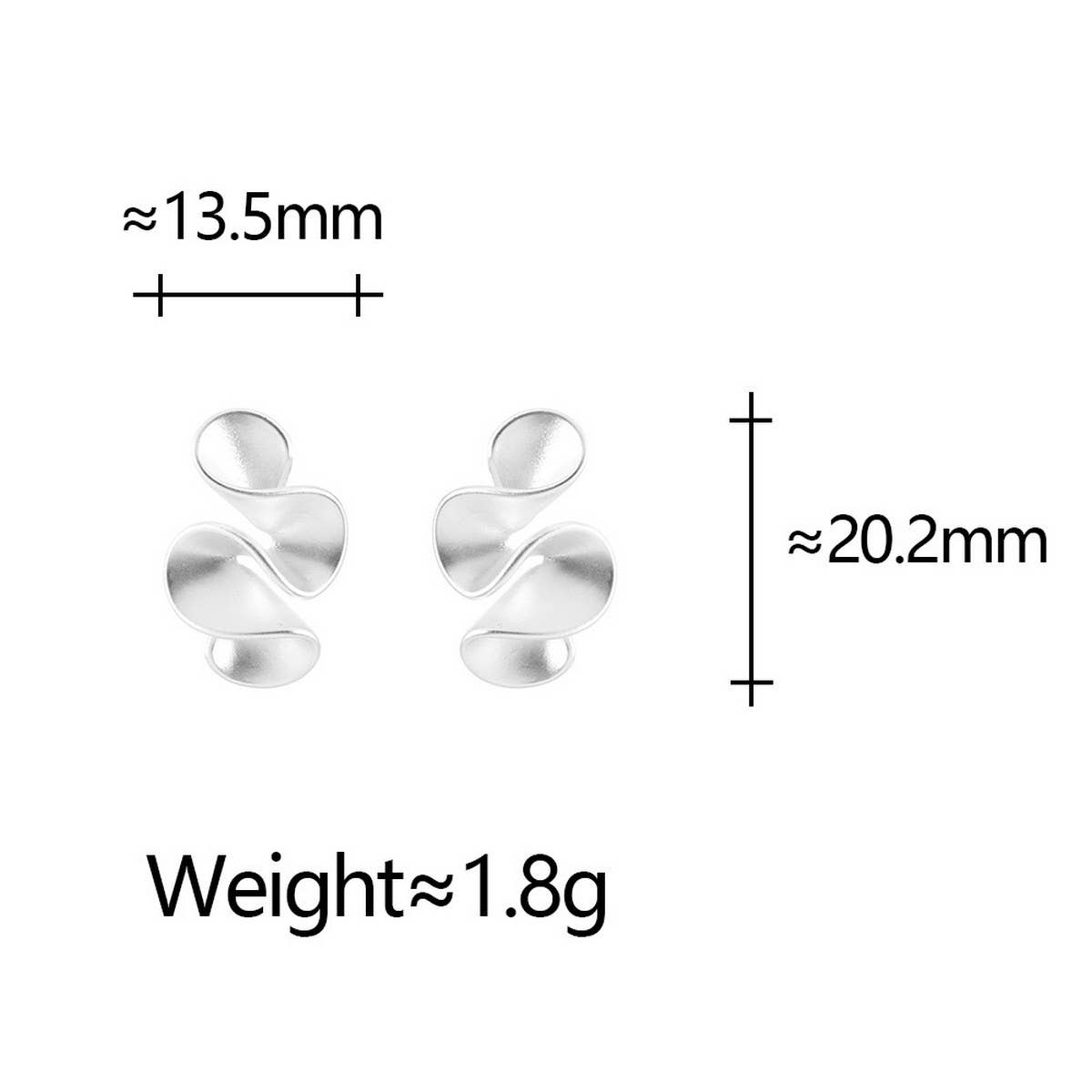 SIMPLE GEOMETRIC DESIGN EARRINGS FOR WOMEN_CWAJE3136