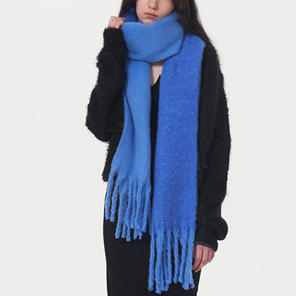 Autumn Winter Double-Color Faux Cashmere Scarf_CWASC0329