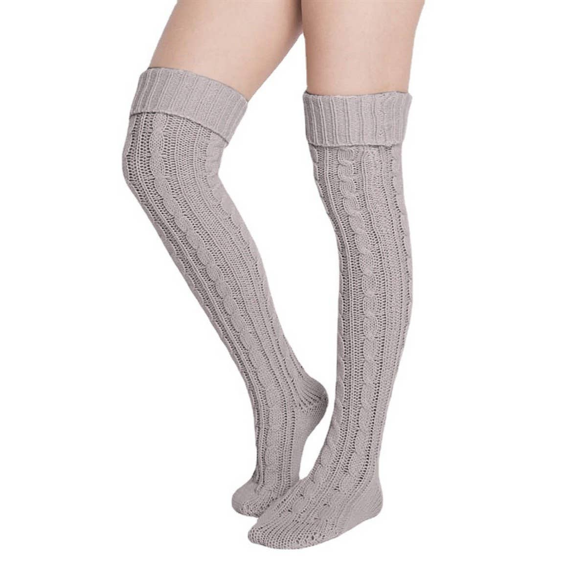 AUTUMN AND WINTER FASHION OVER THE KNEE SOCKS_CWMS0860