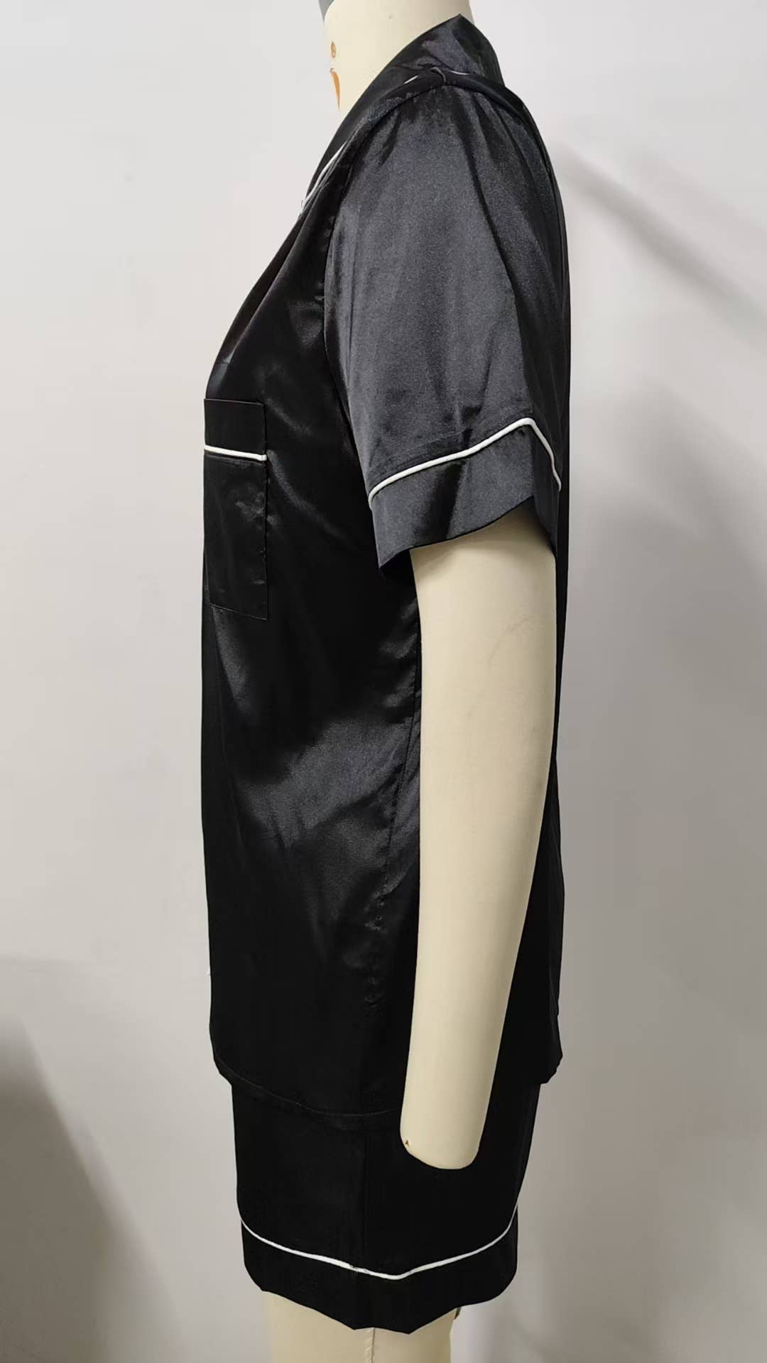 Short-sleeved,shorts cardigan home wear set