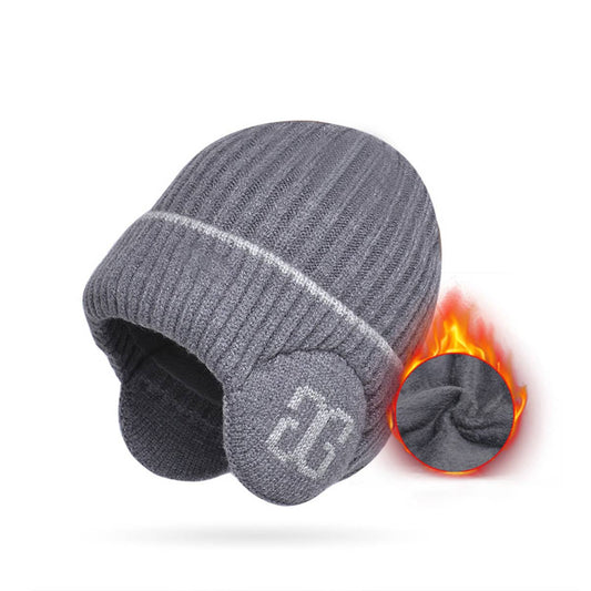 VERSATILE FLEECE COLD-PROOF EARMUFFS CAP HAT