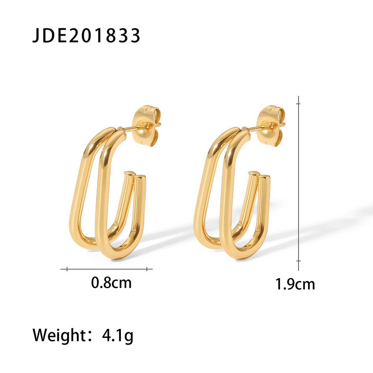 PERSONALIZED HIGH-END GOLD PIGMENT HOOP EARRINGS_CWMM2350