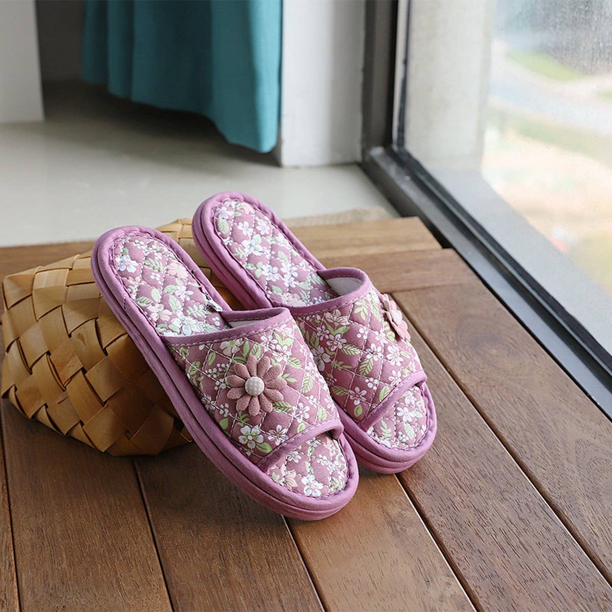 Thick Fabric Soft Sole Slippers for Home