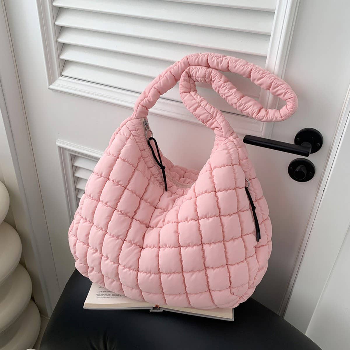 Cloud Puff Tote Bag Large Shoulder Bag_CUAB00503