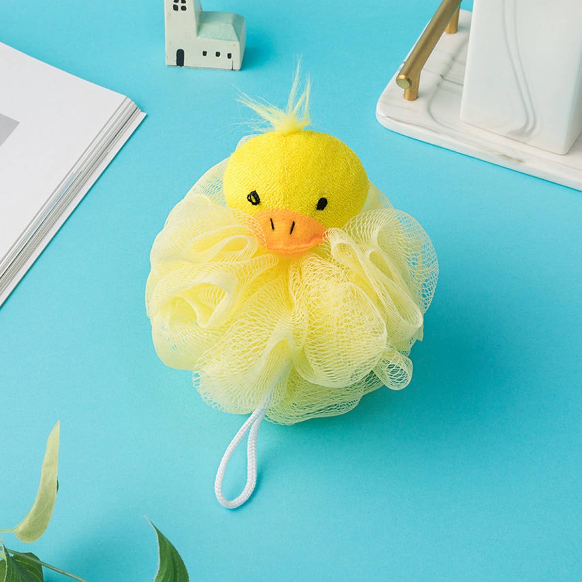 CWMM8748_CUTE DOLL SUPER CHILDREN'S BATH SPONGE BATH FLOWER