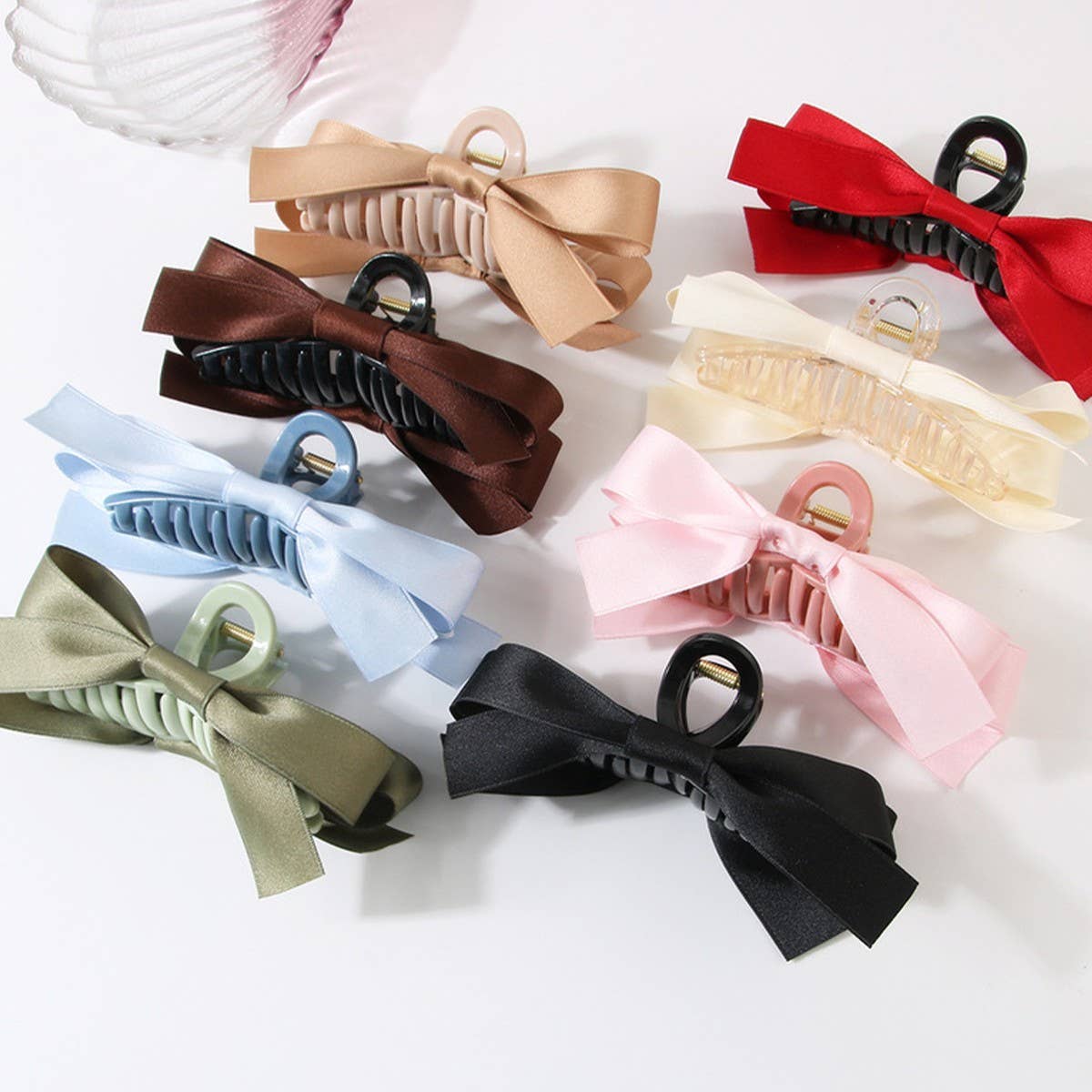 SWEET BOW LARGE UPDO SHARK CLIP GRAB CLIP_CWAHA0950