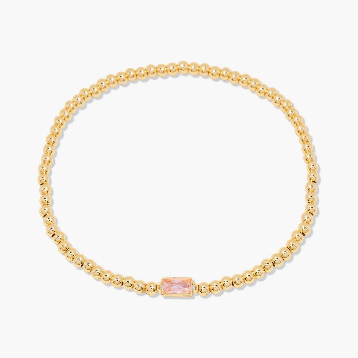 Simple December birthstone bracelet for women_CWMM5546