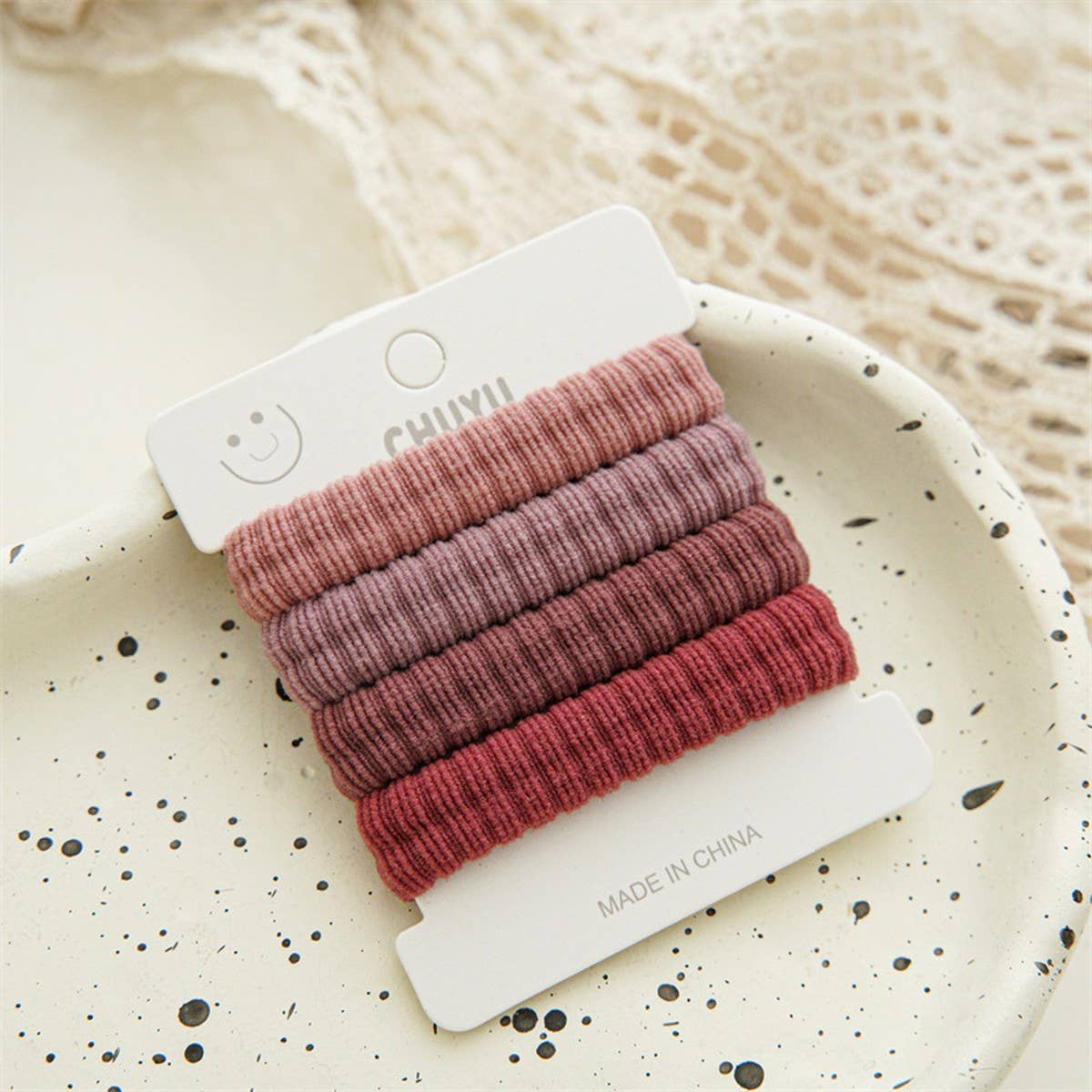 HIGH ELASTICITY SIMPLE PONYTAIL HAIR TIES_CWAHA1131