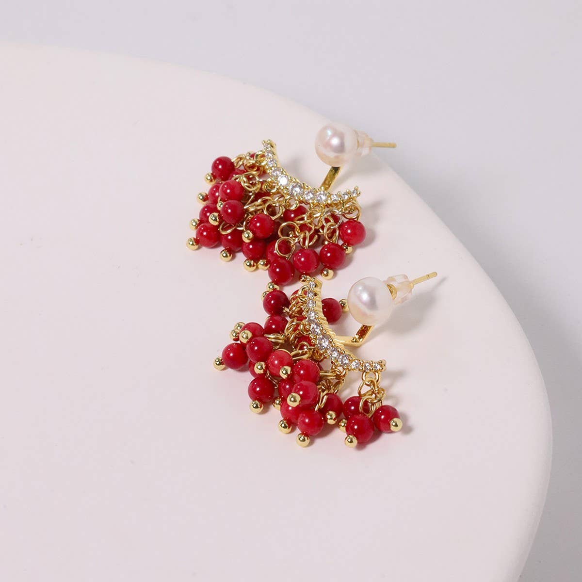 LIGHT LUXURY ALL-MATCH RETRO NICHE PEARL EARRINGS