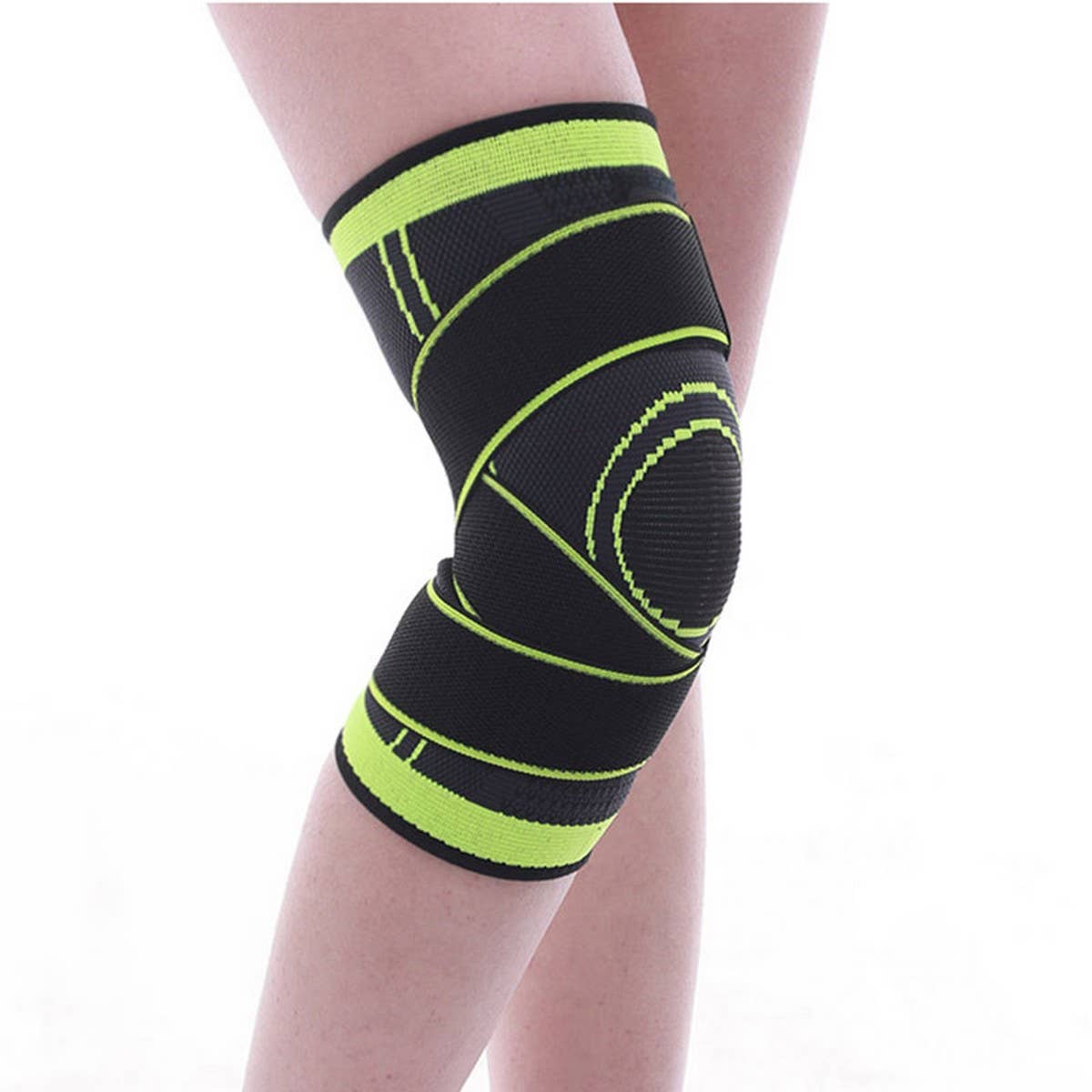 Summer Breathable Knit Compression Knee Sleeve_CWMM7892