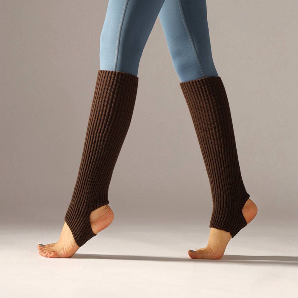 KNITTED SPORTS PROTECTIVE FOOT WARMING SOCKS