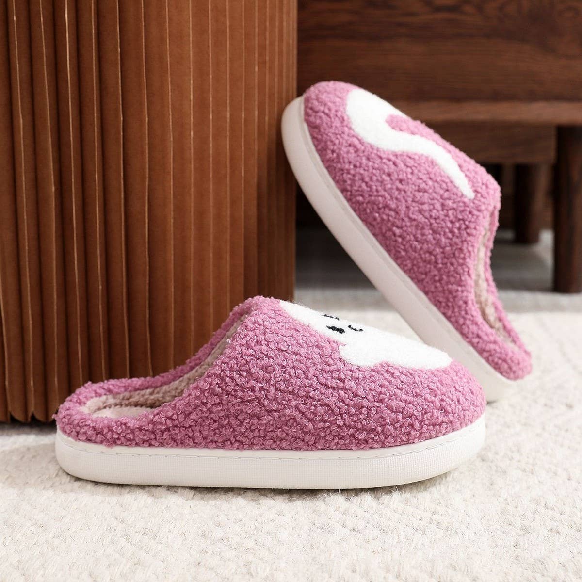 HALLOWEEN GHOST CUTE CARTOON COTTON SLIPPERS