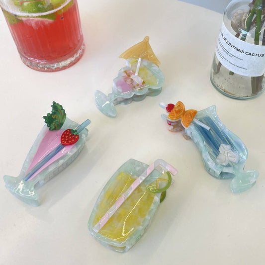 NEW CUTE JUICE COLOR GRABBER HAIRPIN_CWAHA0962