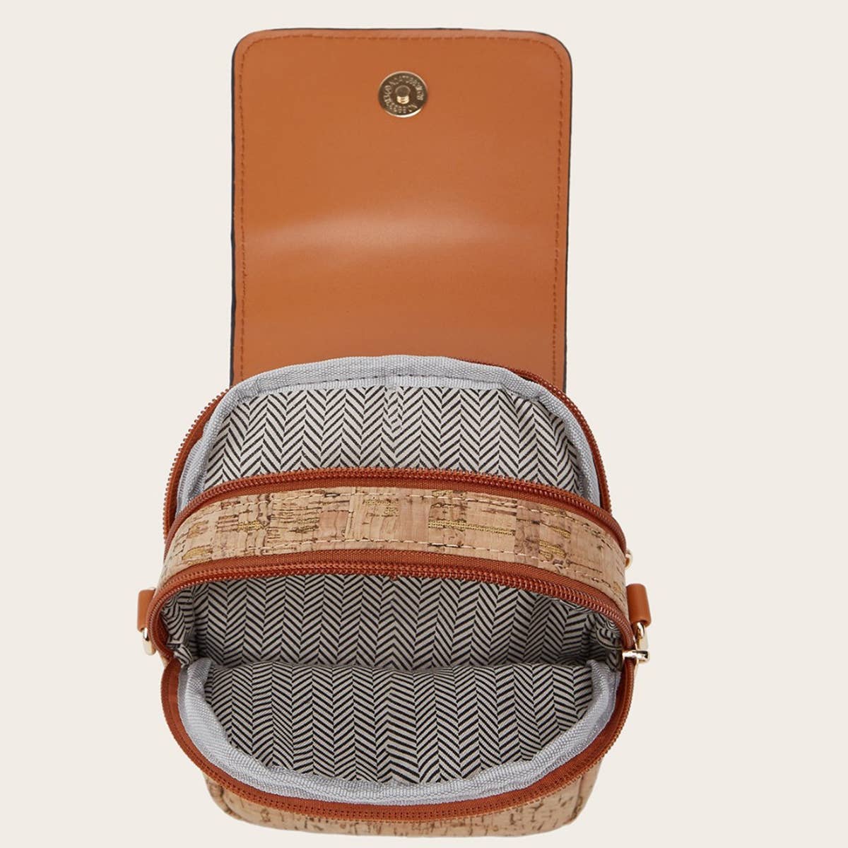 VINTAGE COIN PURSE MULTI-LAYER SHOULDER BAG_CWAB2645