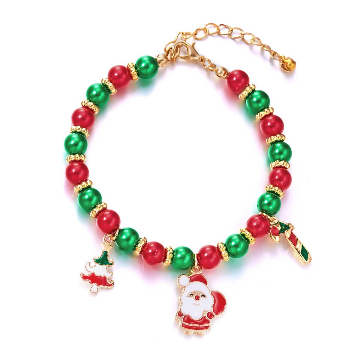 FASHION OIL DROP CHRISTMAS ADJUSTABLE BRACELET_CWAJE2402
