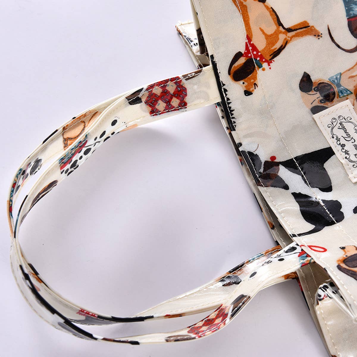 CARTOON CUTE CANVAS HANDBAG COSMETICS STORAGE_CUAB0188