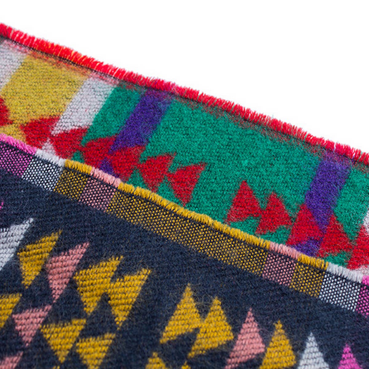 HORN BUTTON BOHEMIAN HOODED CAPE SHAWL