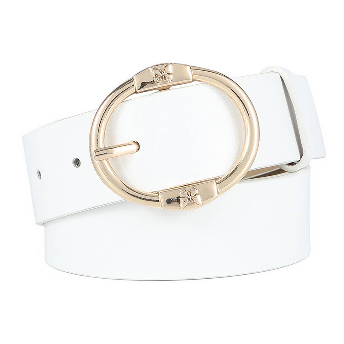 WOMEN ALL-MATCH OVAL PIN BUCKLE BELT_CWABE0591