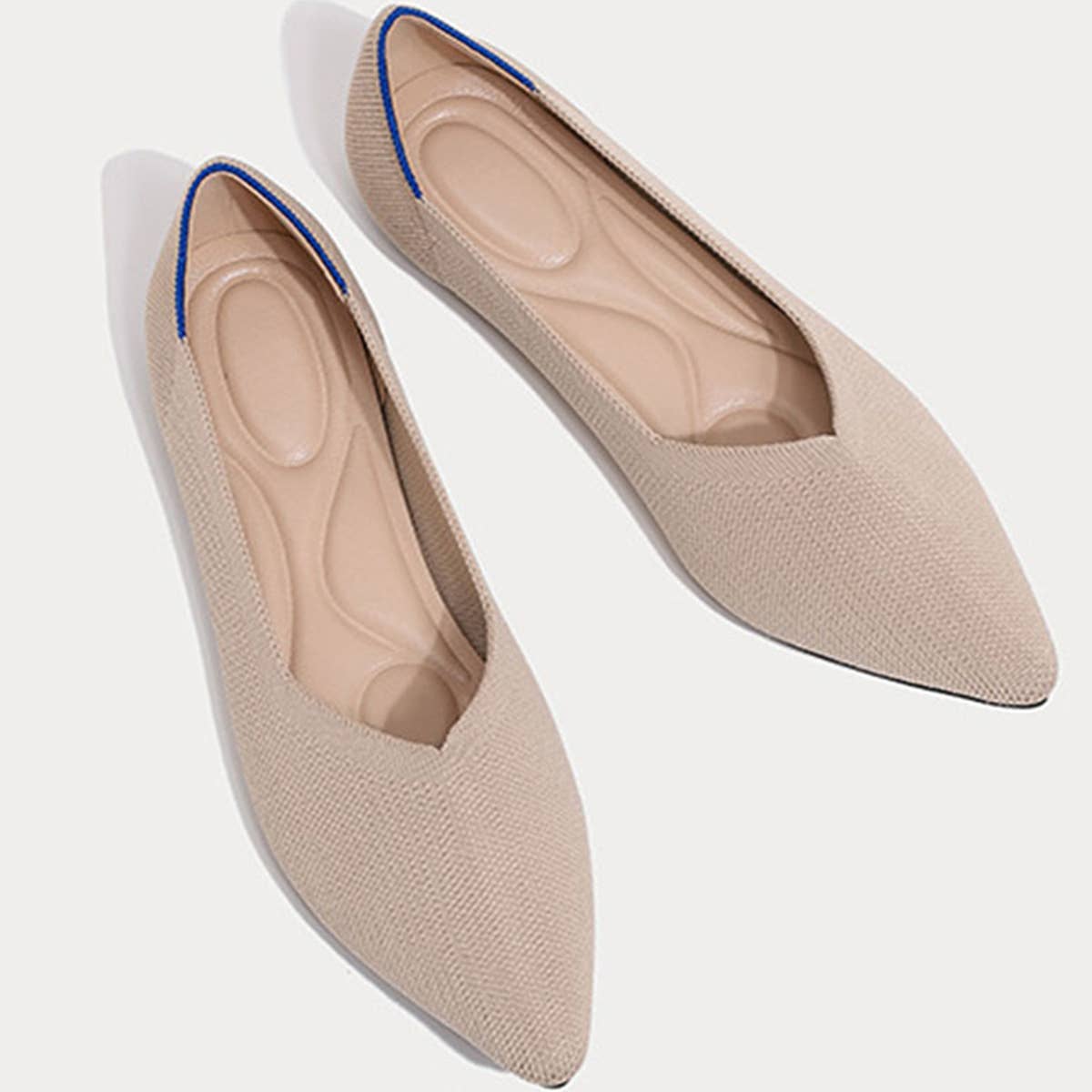 COMFORTABLE POINTED FLAT SHOES FOR WOMEN