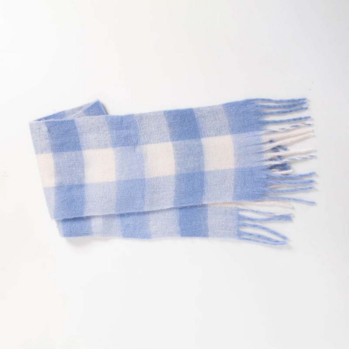 Colorful Tartan Scarf ? Cozy Thick Winter Wrap