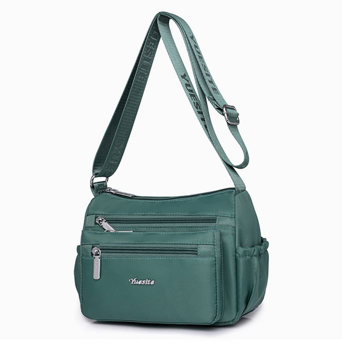 NYLON MULTI-COMPARTMENT SHOULDER CROSSBODY BAG_CWASC1752