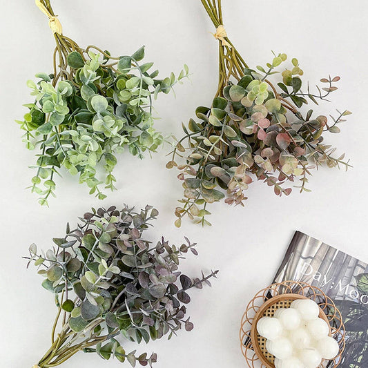 5-Branch Eucalyptus Money Leaves Artificial Plant_CWMM6475