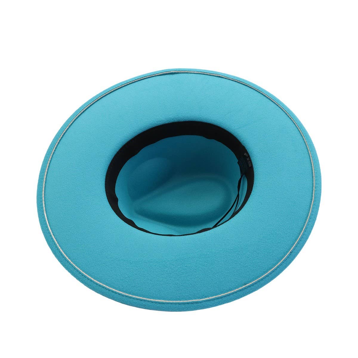 Ethnic Style Wool Blend Fedora Hat Men & Women_CWAH04388