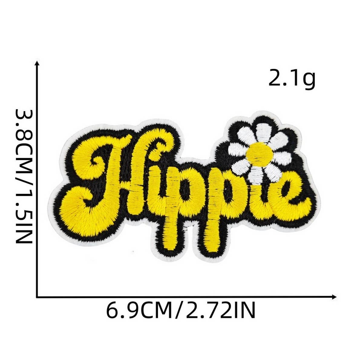 GRAFFITI DECORATED SUITCASE EMBROIDERED PATCH