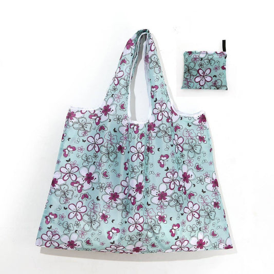 OXFORD CLOTH FOLDABLE ECO-FRIENDLY SHOPPING BAG_CWAB3470