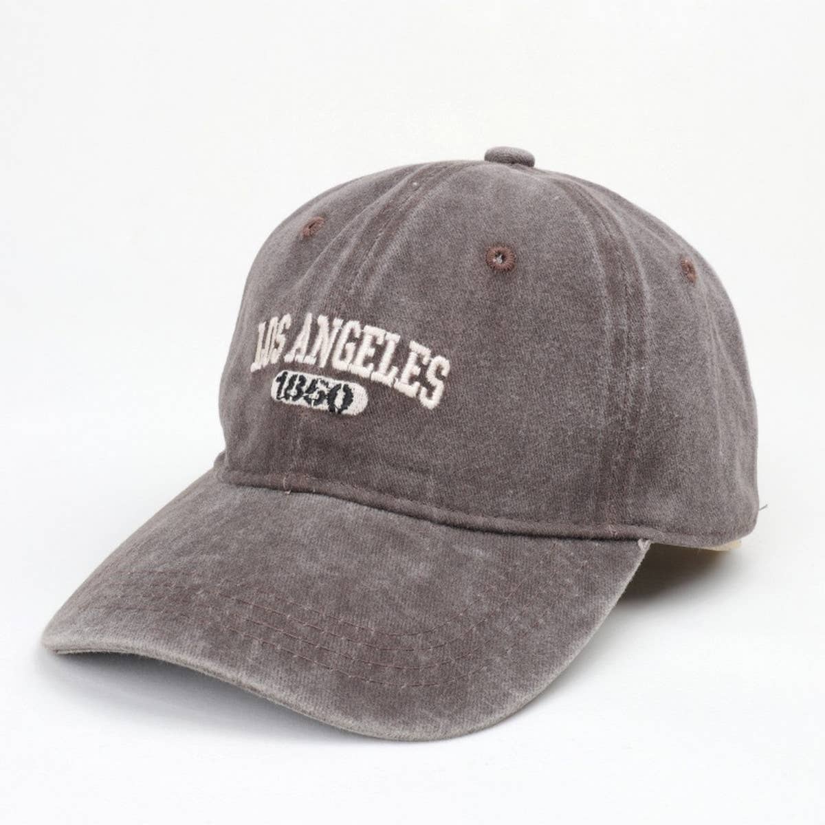 Vintage Washed Letter Embroidered Baseball Cap CWAH1536