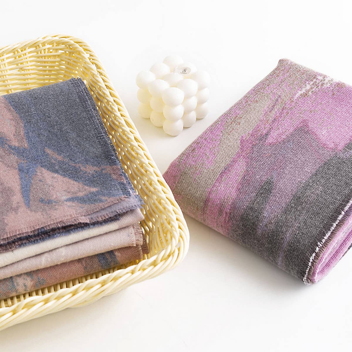 Ethnic Wave Pattern Scarf ??Soft Winter Wrap_CWASC0469