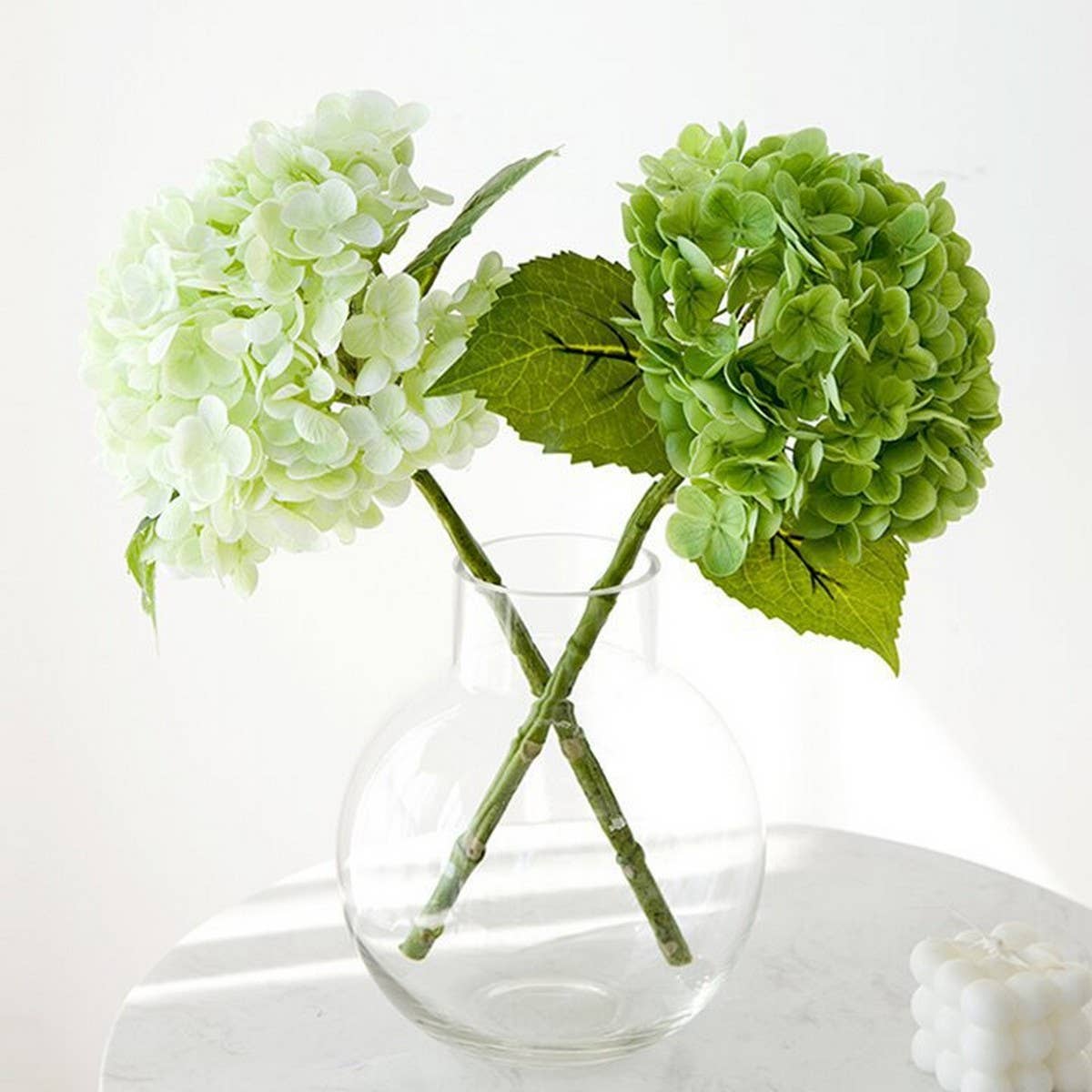 3D Touch Artificial Hydrangea Hotel Wedding Decor_CWMM6463