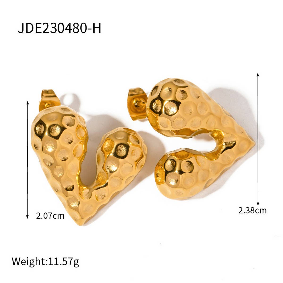 HIGH-END LUXURY STYLE ALL-MATCH LOVE EARRINGS