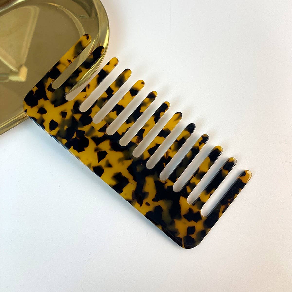 Tortoiseshell Acetate Comb Vintage Anti-Static