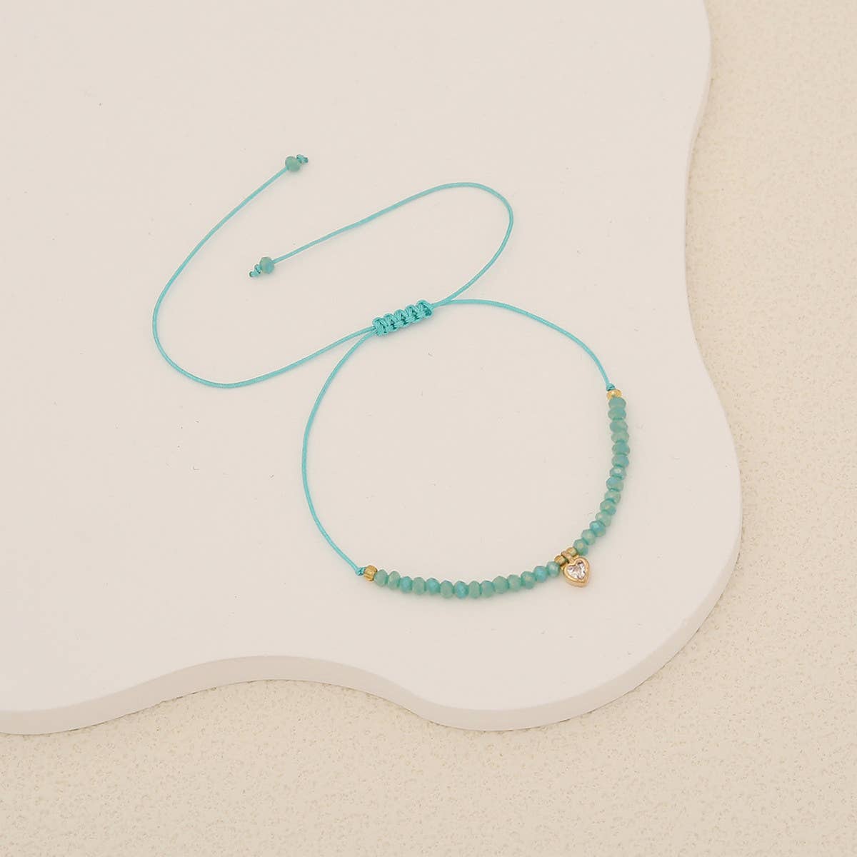 FASHIONABLE LOVE CRYSTAL BRAIDED BRACELET_CWAHA0882