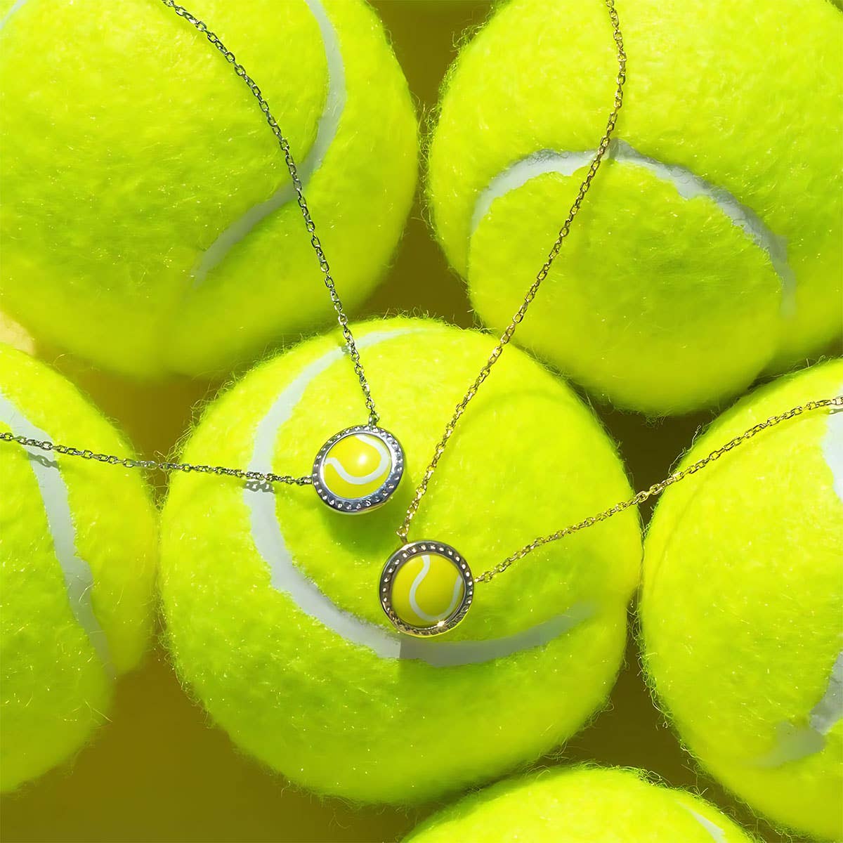 Football Basketball Small Pendants Sports Necklace