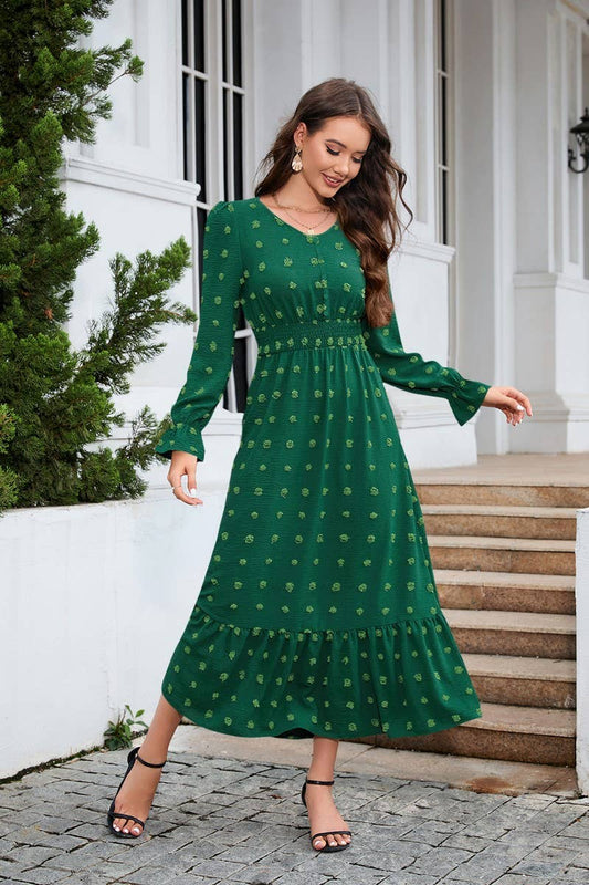 CWDMD4727_FRESH AND SWEET ALL-MATCH DRESS