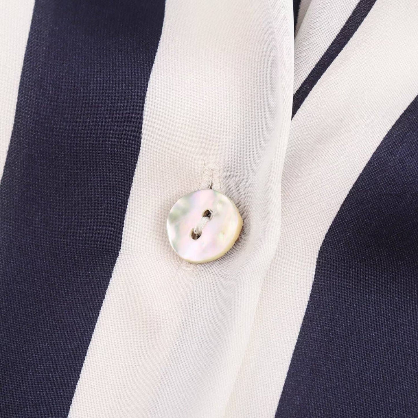 STRIPE COLOR MATCH BREATHABLE FASHION LAPEL SHIRT