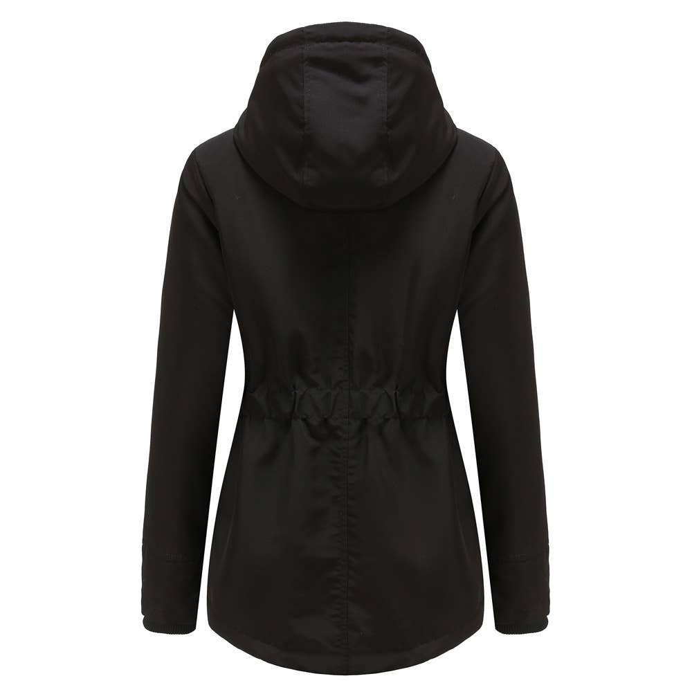 LAMB WOOL PADDED JACKET WOMEN'S PADDED JACKET