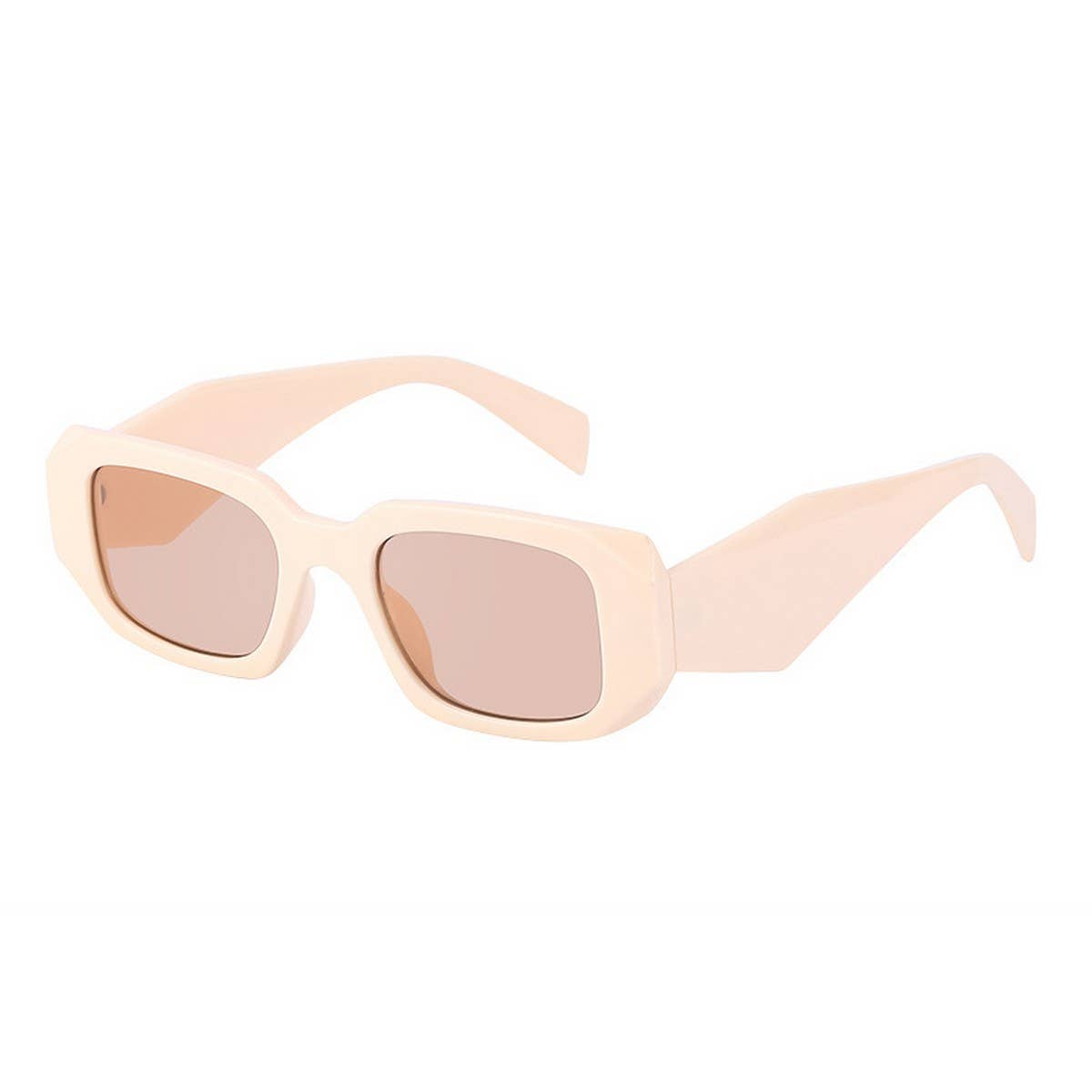 IRREGULAR SMALL SQUARE FRAME SUNGLASSES